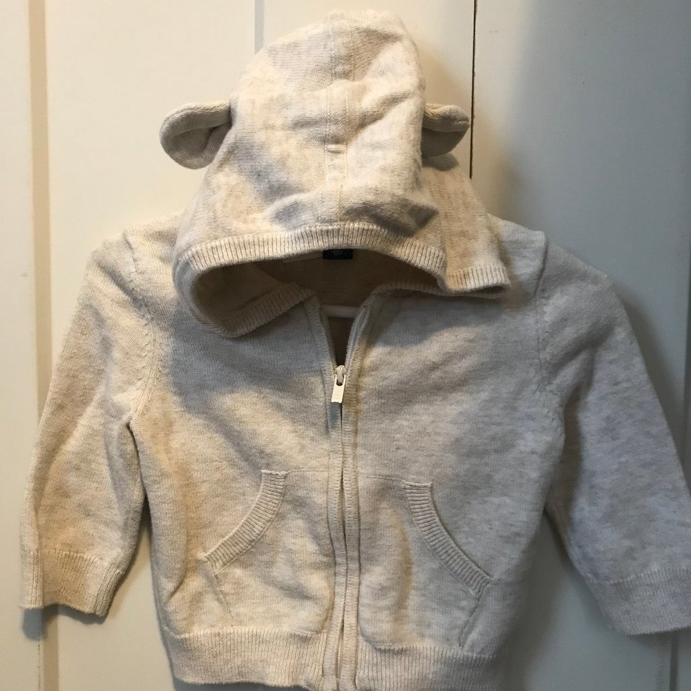 Gap Sweater Hoodie with Ears - Oatmeal